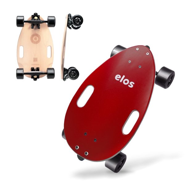 Complete Skateboard - Maroon Red