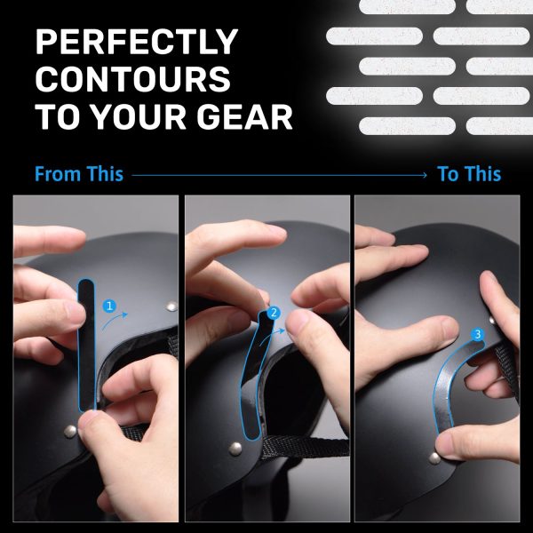 Elos Black Reflective Stickers - Jumbo - Image 4