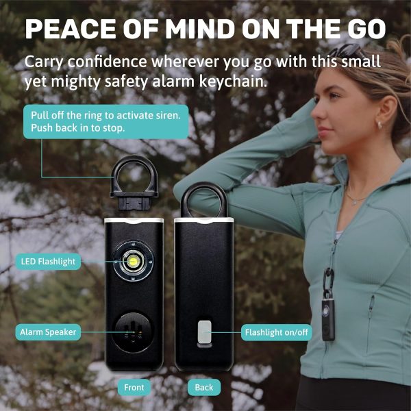 Elos Personal Alarm - Smoky Black - Image 6