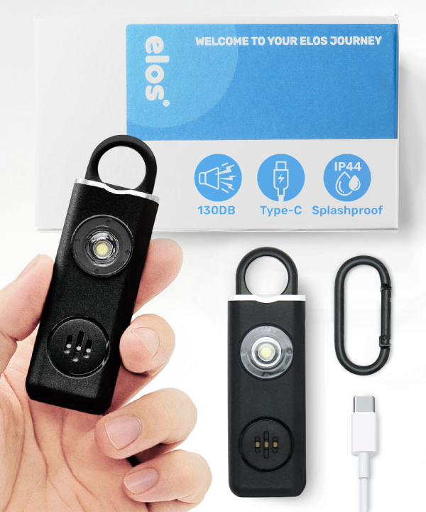 Elos Personal Alarm - Smoky Black
